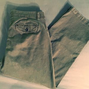 Banana Republic Boyfriend Crop Chinos